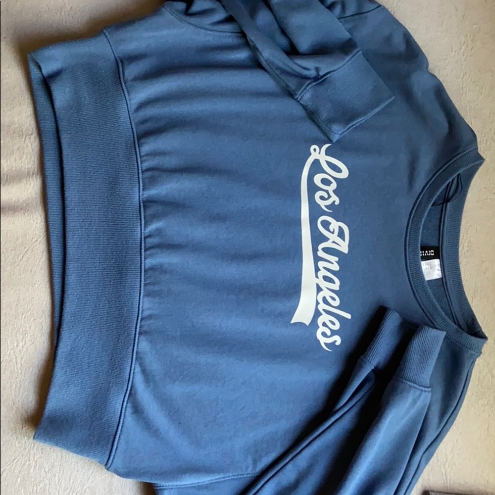 Blue Los Angeles Sweater